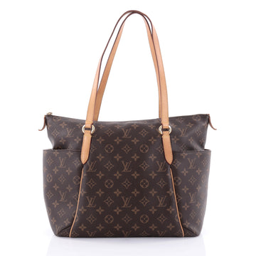 Louis Vuitton Totally Handbag Monogram Canvas MM Brown 2444201