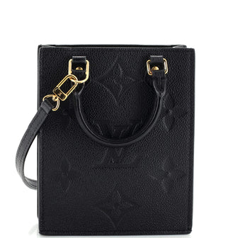 Louis Vuitton Petit Sac Plat Bag Monogram Empreinte Giant
