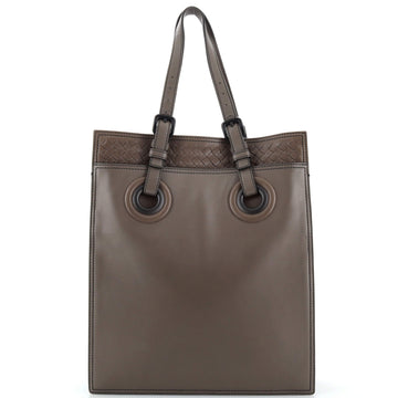 Bottega Veneta Oculus Tote Leather with Intrecciato Detail