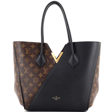 Louis Vuitton Kimono Handbag Monogram Canvas and Leather MM