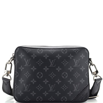 Louis Vuitton Trio Messenger Bag Reverse Monogram Eclipse Canvas