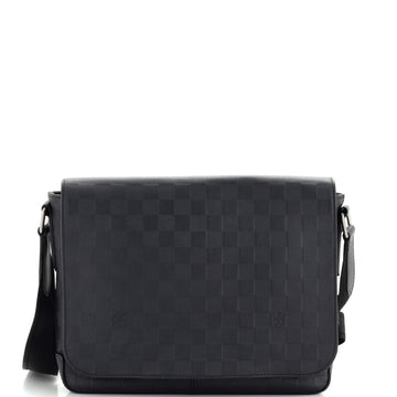 Louis Vuitton District Messenger Bag Damier Infini Leather PM