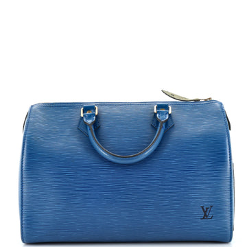 Louis Vuitton Speedy Handbag Epi Leather 30