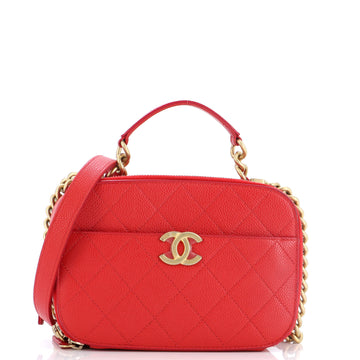 Chanel Chic Affinity Camera Case Stitched Caviar Small