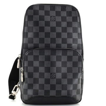 Louis Vuitton Avenue Sling Bag Damier Infini Leather