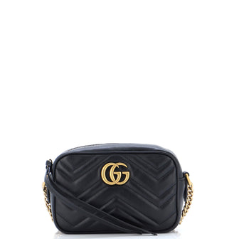 Gucci GG Marmont Shoulder Bag Matelasse Leather Mini