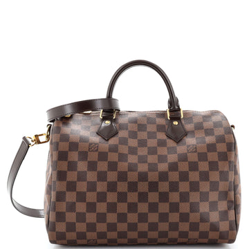 Louis Vuitton Speedy Bandouliere Bag Damier 30