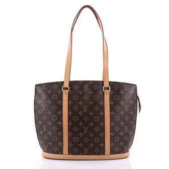 Louis Vuitton Babylone Handbag Monogram Canvas Brown 2445002