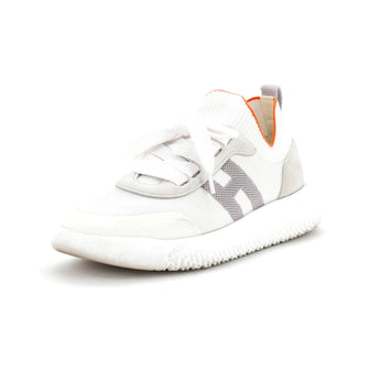 Hermes Women's Crew Sneakers Knit and Suede