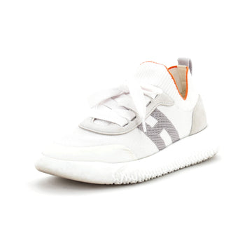 Hermes Women's Crew Sneakers Knit and Suede