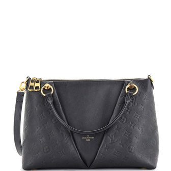 Louis Vuitton V Tote Monogram Empreinte Leather MM