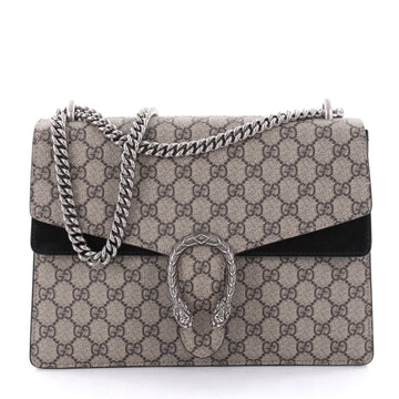 Gucci Dionysus Handbag GG Coated Canvas Medium Brown 2447002