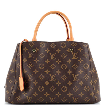 Louis Vuitton Montaigne Handbag Monogram Canvas MM