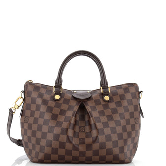 Louis Vuitton Siena Handbag Damier PM Brown 2434863