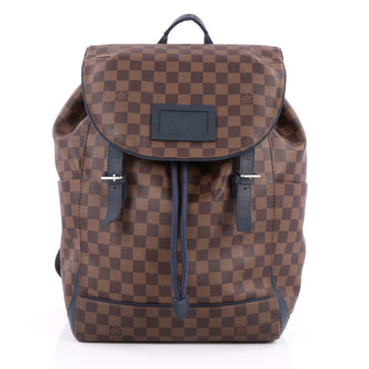 Louis Vuitton Runner Backpack Damier Brown 2447801