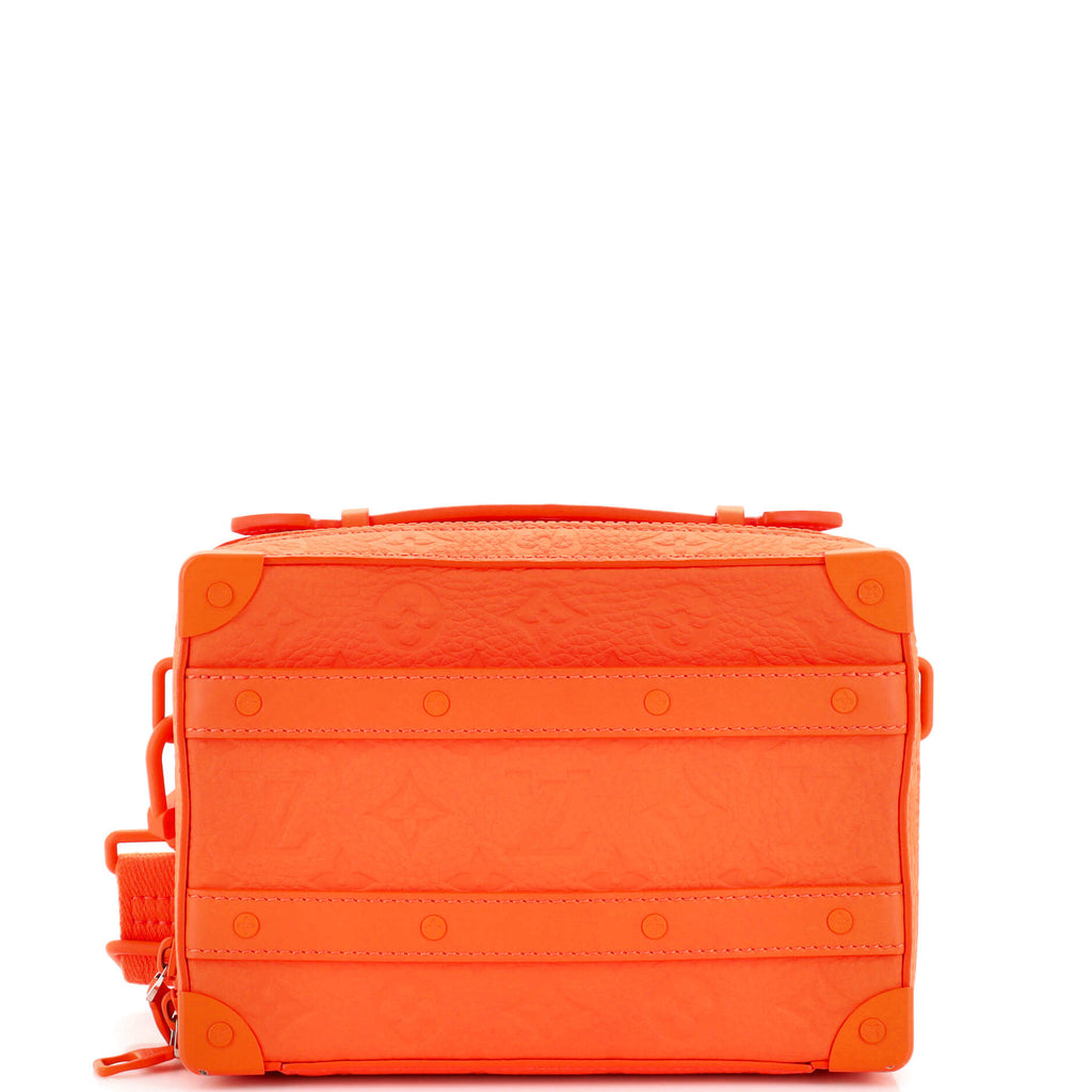 Louis Vuitton Handle Soft Trunk Taurillon Monogram Orange in