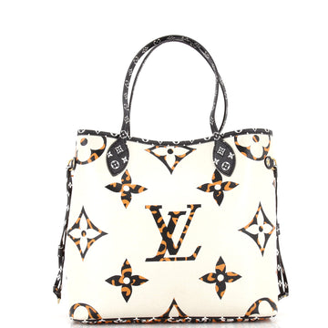 Louis Vuitton Neverfull NM Tote Limited Edition Jungle Monogram Giant MM