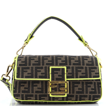 Fendi Baguette NM Bag Zucca Canvas Medium