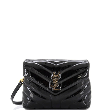 Saint Laurent Loulou Shoulder Bag Matelasse Chevron Leather Toy