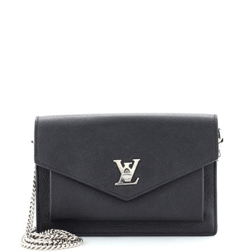 Louis Vuitton Mylockme Chain Pochette Leather