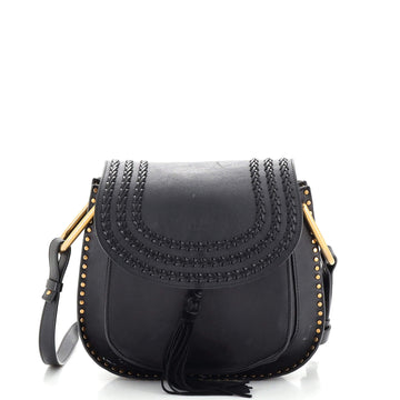 Chloe Hudson Handbag Whipstitch Leather Medium