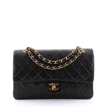 Chanel Vintage Classic Double Flap Bag Quilted Lambskin 2449401
