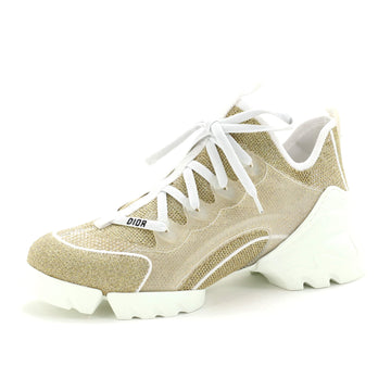 Christian Dior Women's D-Connect Sneakers Glitter Fabric
