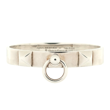 Hermes Collier de Chien Bracelet Sterling Silver PM