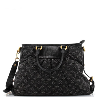 Louis Vuitton Neo Cabby Handbag Denim GM