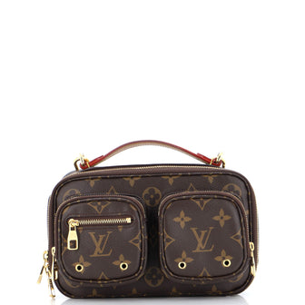Louis vuitton utility crossbody bag monogram canvas Clearance