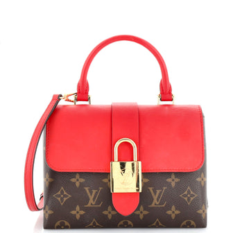 Louis Vuitton Locky Handbag Monogram Canvas with Leather BB