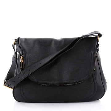 Tom Ford Jennifer Crossbody Bag Leather Large Black 2450601