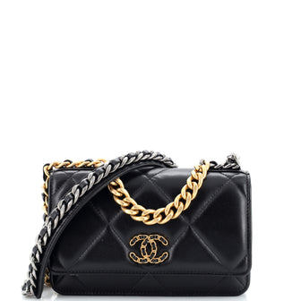 Chanel 19 Wallet on Chain Quilted Lambskin