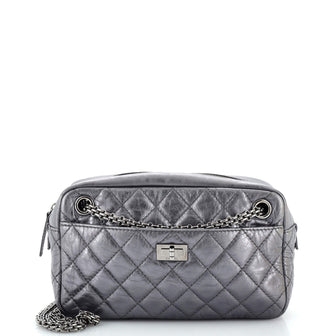 Chanel Reissue Camera Bag Quilted Aged Calfskin East West