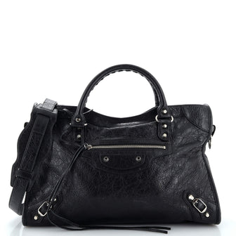 Balenciaga City Classic Studs Bag Leather Medium