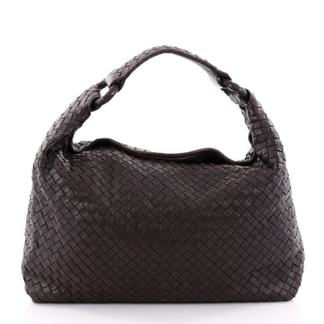 Bottega Veneta Sloane Hobo Intrecciato Nappa Medium Brown 2452804