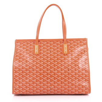 Goyard Marquises Handbag Coated Canvas Orange 2452805