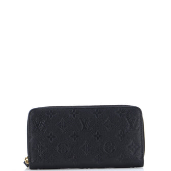 Louis Vuitton Zippy Wallet Monogram Empreinte Leather