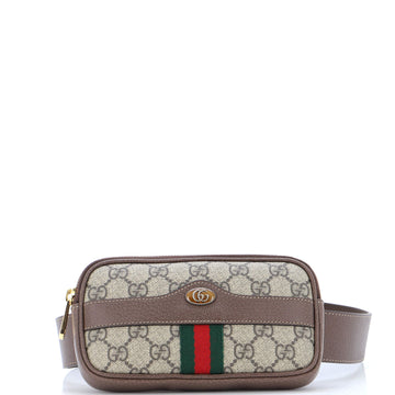 Gucci Ophidia Belt Bag GG Coated Canvas Mini