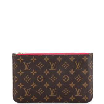 Louis Vuitton Neverfull Pochette Monogram Canvas Large