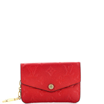 Louis Vuitton Key Pouch Monogram Empreinte Leather