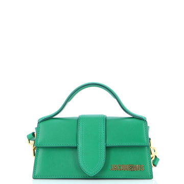 Jacquemus Le Bambino Top Handle Flap Bag Leather