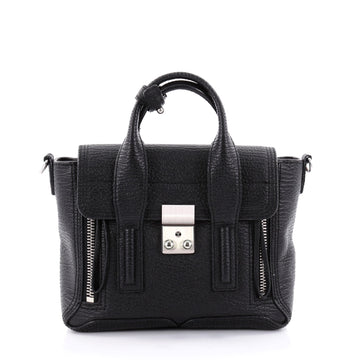3.1 Phillip Lim Pashli Satchel Leather Mini Black 2453801