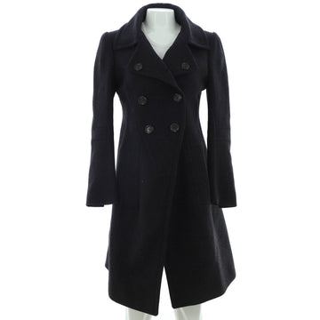 Louis Vuitton Women's Double Breasted Coat Wool