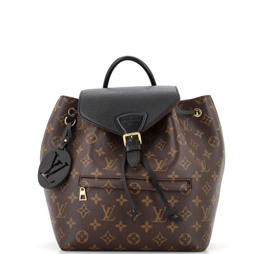 Louis Vuitton Montsouris NM Backpack Monogram Canvas with Leather PM