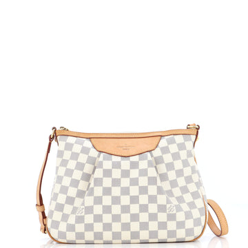 Louis Vuitton Siracusa Handbag Damier PM