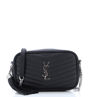 Saint Laurent Lou Camera Bag Matelasse Chevron Leather Mini