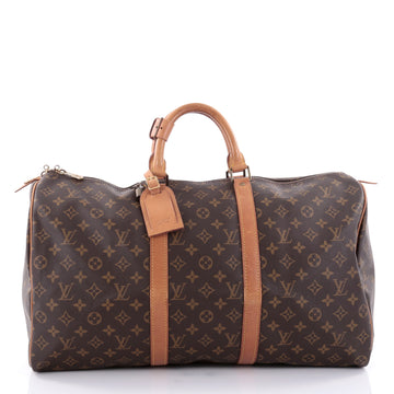 Louis Vuitton Keepall Bag Monogram Canvas 50 Brown 2455003