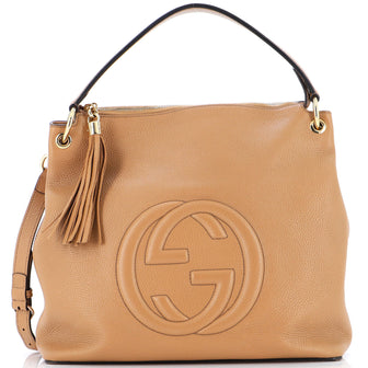 Gucci Soho Convertible Hobo (Outlet) Leather Large
