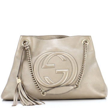 Gucci Soho Chain Strap Shoulder Bag Leather Medium
